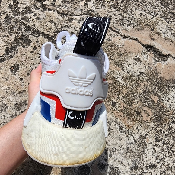 Mens Adidas NMD_R1 Japan White Colorblock Size 9 Collectible Adidas Japanese! - Picture 13 of 16